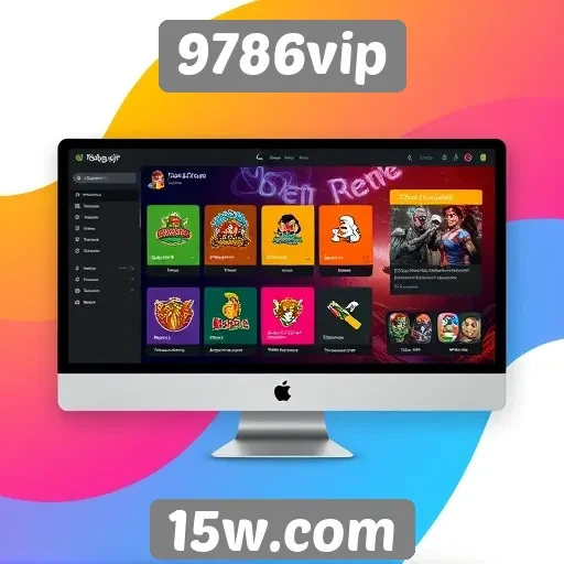 Interface do usuário do 9786vip é intuitiva e acessível